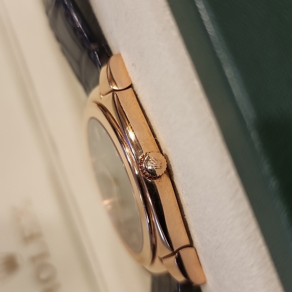 Rolex Cellini 18k Rose Gold Men's Watch 5330 - Picture 3 of 10